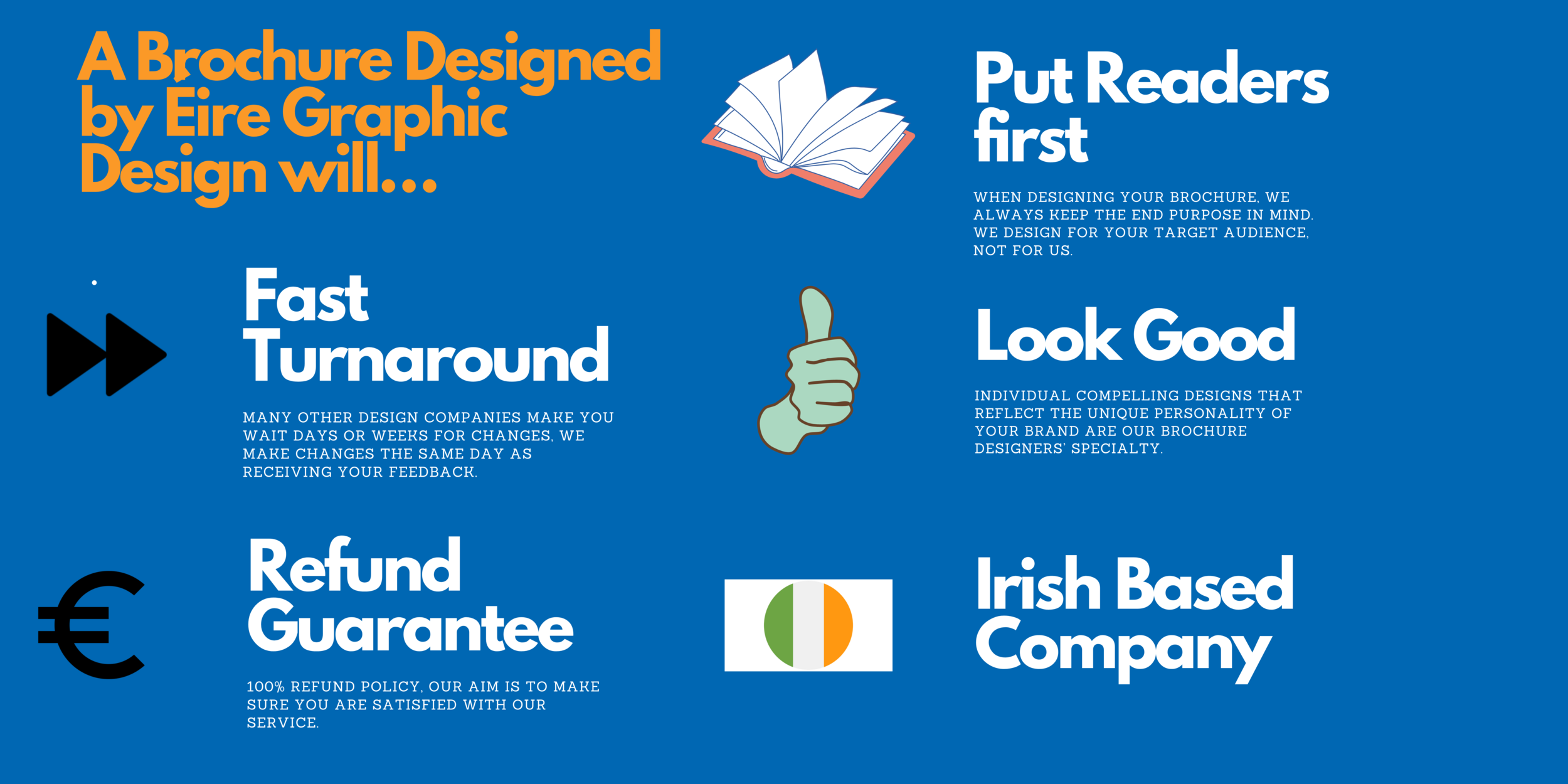 Brochures design by Éire Graphic Design